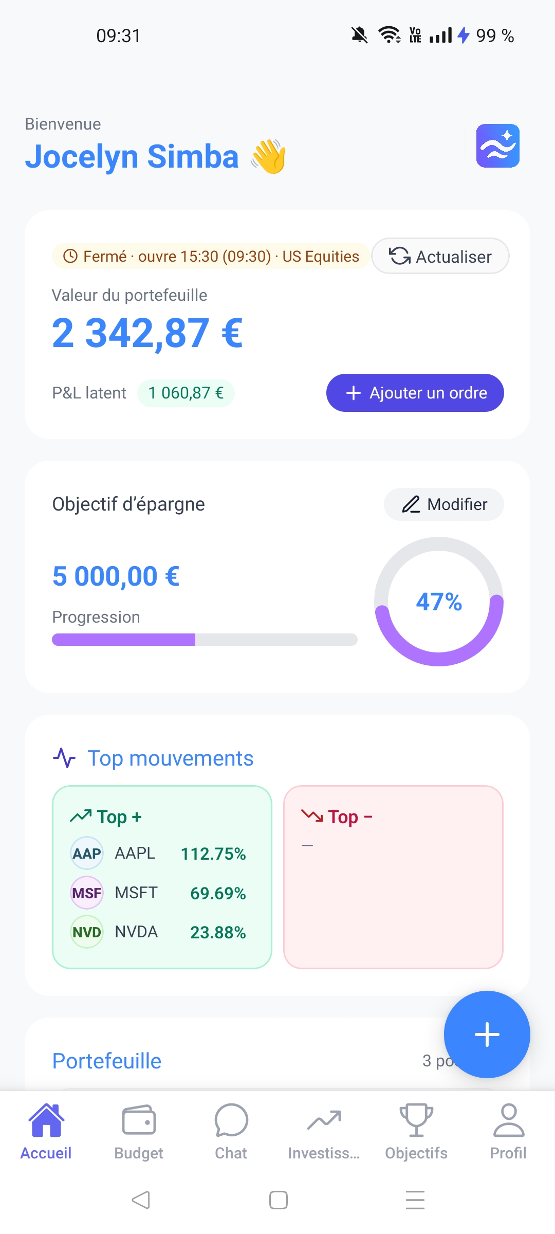 Aperçu Moneytia